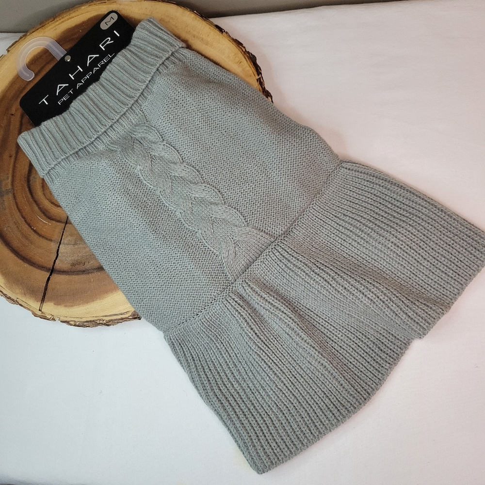 TAPAR Gray Knit Sweater